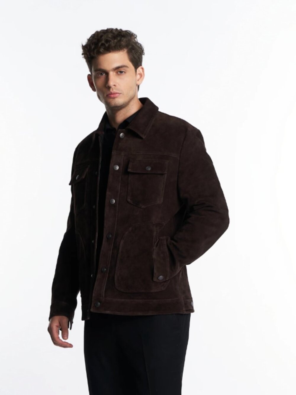Riccaro Corduso suede jacket